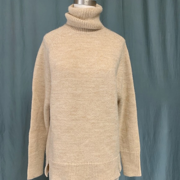 J. Crew Sweaters - Wool Blend Jcrew Roomy Turtleneck